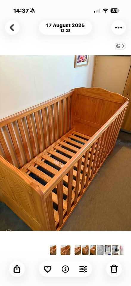 Photo of free Cot (East Grinstead - Sunnyside) #1