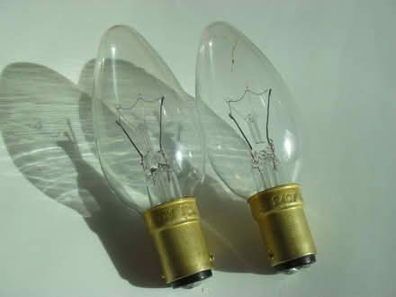Photo of free Light bulbs 40W candle small bayonet x2 (IP8) #1