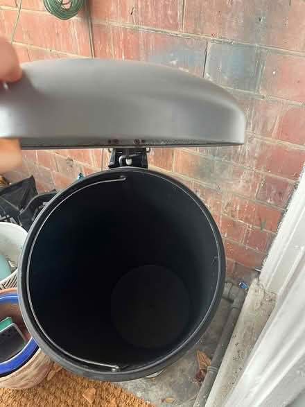 Photo of free Dunelm tall grey kitchen bin (NG3 5BQ) #2