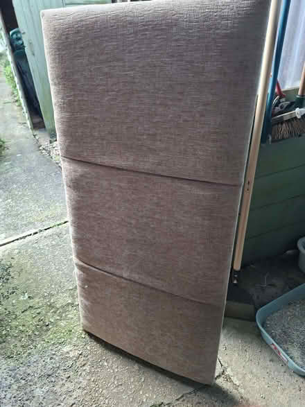 Photo of free Double velour headboard (Morland CA10) #1
