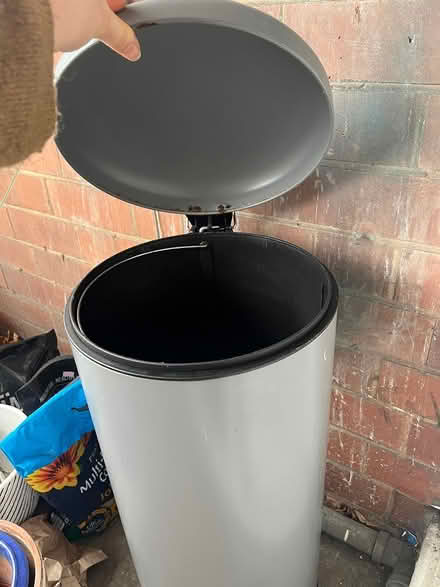 Photo of free Dunelm tall grey kitchen bin (NG3 5BQ) #3