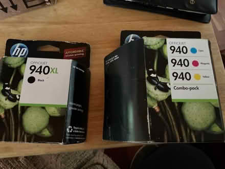 Photo of free HP 940 ink cartridges (Olympia. Will deliver.) #1