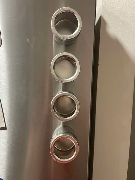 Photo of free 4 magnetic spice holders (Kirkland) #1