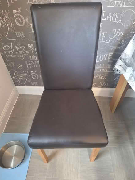 Photo of free X4 dinning chairs (PO18 0GF Chichester) #1