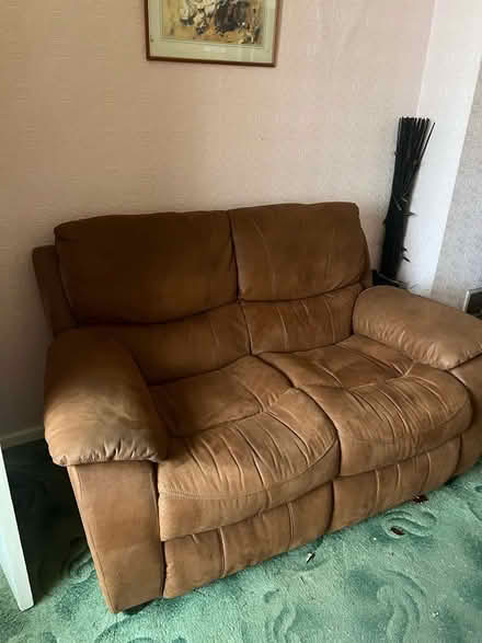 Photo of free Harvey Suede two seater sofa and armchair (Rose Hill OX4) #4