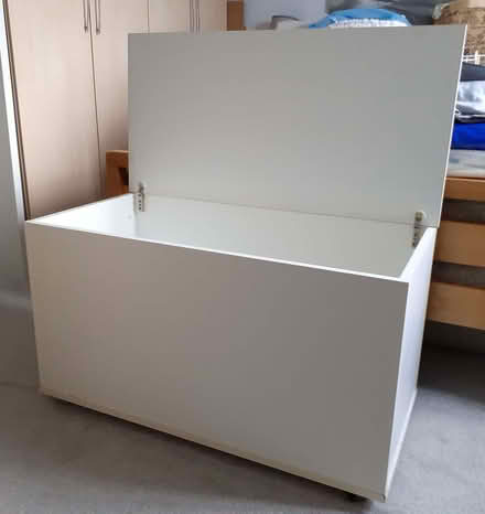 Photo of free Storage/Blanket Box On Wheels (ME10) #2