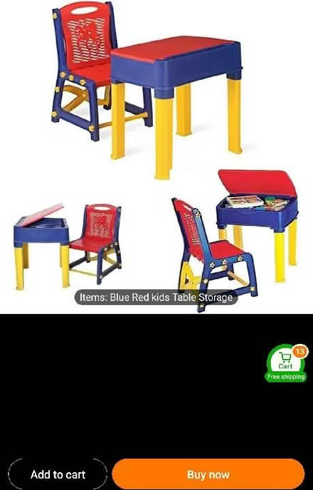 Photo of Kids table and chairs. (Slack Lane DE22) #1