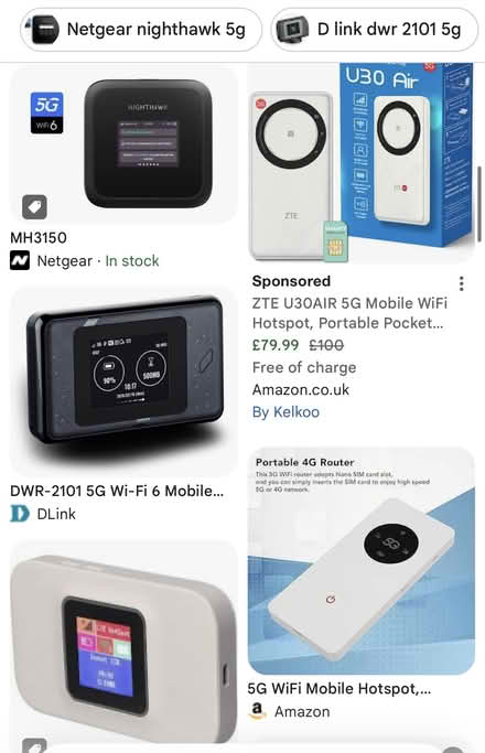 Photo of 5G wifi mobile hotspot (Islington, highgate st. N6) #1