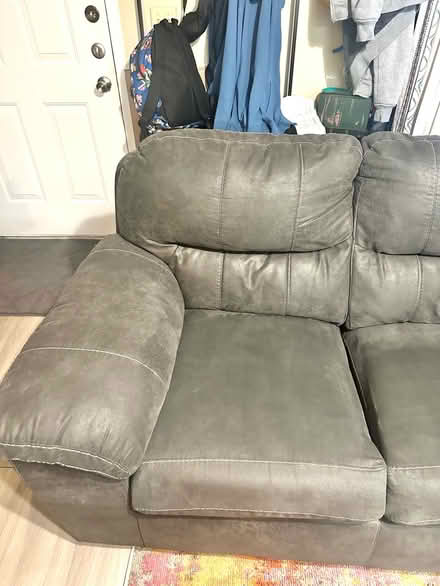 Photo of free Large dark gray couch (Altamonte mall) #2