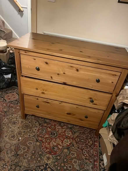 Photo of free Large wooden chest of drawers (WGC AL8) #1