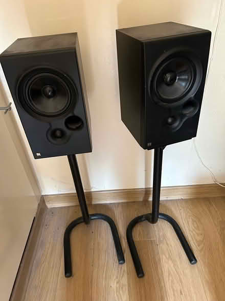 Photo of free KEF Koda 7 bookshelf speakers with stands (Goldsworth Park GU21) #1