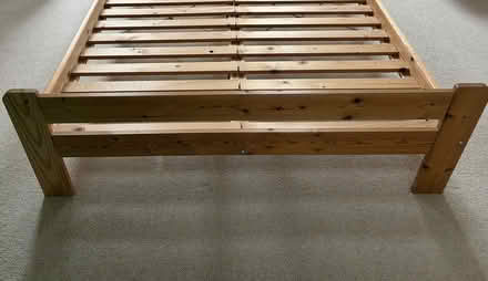 Photo of free Double slatted bed frame (The Nurserylands TW12) #1