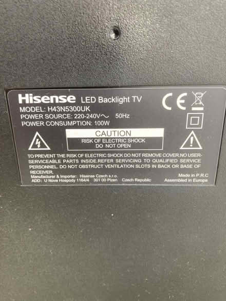 Photo of free Broken tv (Walderslade Bottom ME5) #2