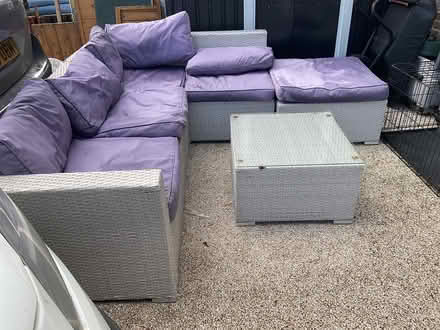 Photo of free Rattan garden set (Morden SM4) #1