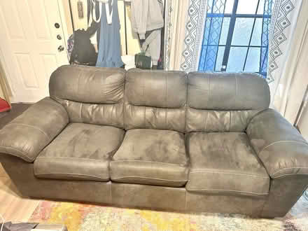Photo of free Large dark gray couch (Altamonte mall) #1
