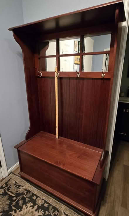 Photo of free Coat rack with storage (21704) (Near Spring Ridge and 144) #2