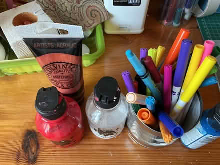 Photo of free Approx 40 working felt tip pens and ready mix paints. (Sprowston NR7) #1