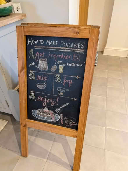 Photo of free Wooden chalk board (Boxted CO4) #1