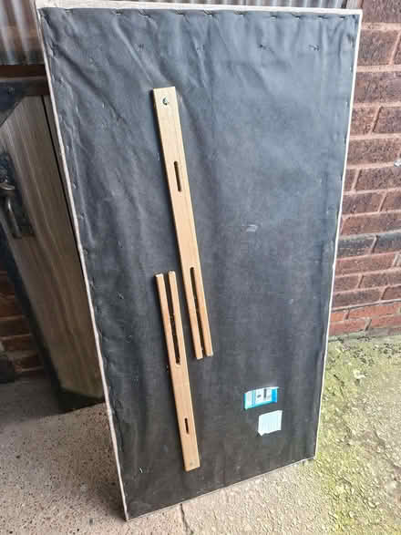 Photo of free Double velour headboard (Morland CA10) #2