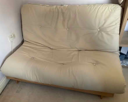 Photo of free Double Futon Base and Mattress (East Oakley RG23) #1