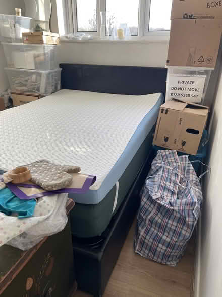 Photo of free Double bed and mattress (Woolwich SE18) #2
