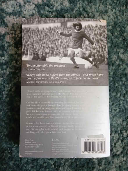 Photo of free George Best Autobiography (Turnpike Lane N15) #2