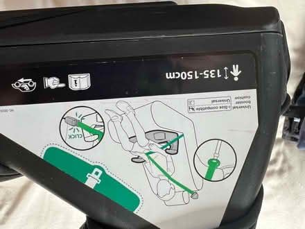 Photo of free Child’s car booster seat (Knotty Green HP9) #2