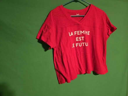 Photo of free La Femme Est Le Futur Shirt - M (West 7th) #2