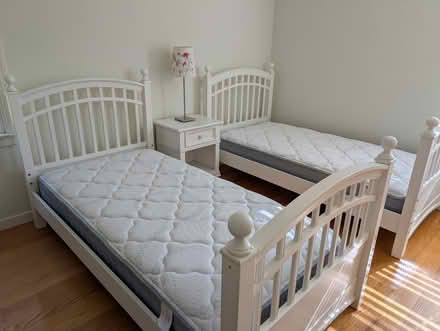 Photo of free Bunkbed, End Table, Dresser/Mirror (near Palo Alto High School) #1