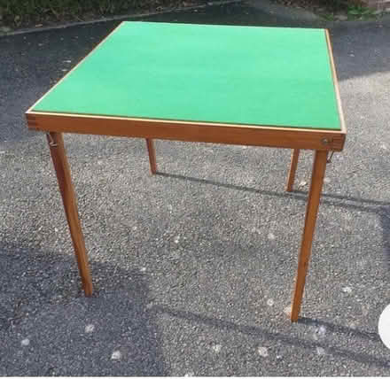 Photo of Folding card or bridge table (Belle Vue SY3) #1