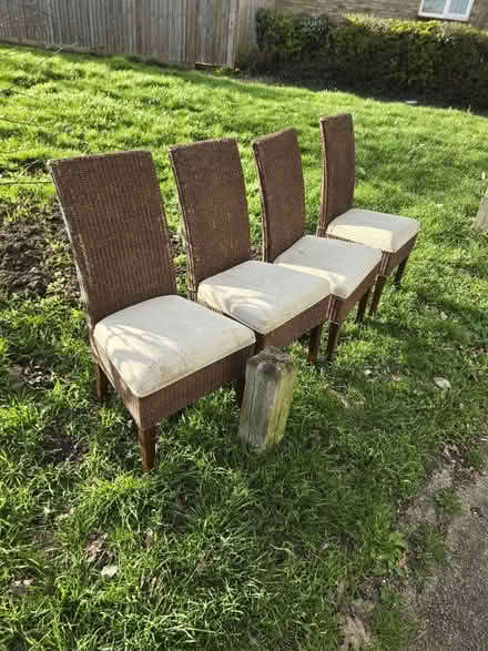 Photo of free 4x Garden chairs (Sg29nb) #1
