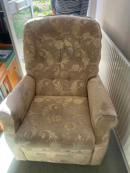 Photo of free Armchair recliner (OX3 0NQ, Marsh Lane , Marston.) #2