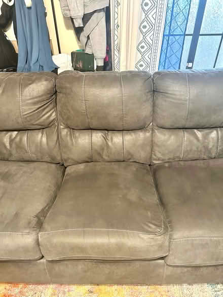 Photo of free Large dark gray couch (Altamonte mall) #3