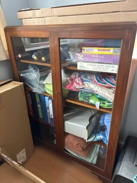 Photo of free 2 flat bookcases (Ball Hill CV2) #1