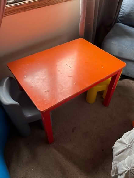 Photo of free Child’s Play Table - Orange (Jefferson Park) #2