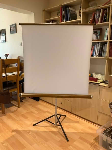 Photo of free Projector screen. 1 m x 1 m (Whitton, Hounslow) #1