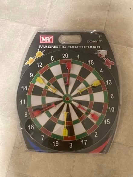 Photo of free Magnetic dartboard (Pooley Green TW20) #1