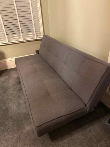 Photo of free Low grey sofa bed (Brighton) #1