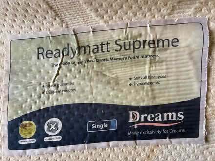 Photo of free Dream’s memory Foam mattress (Sawbridgeworth) #2