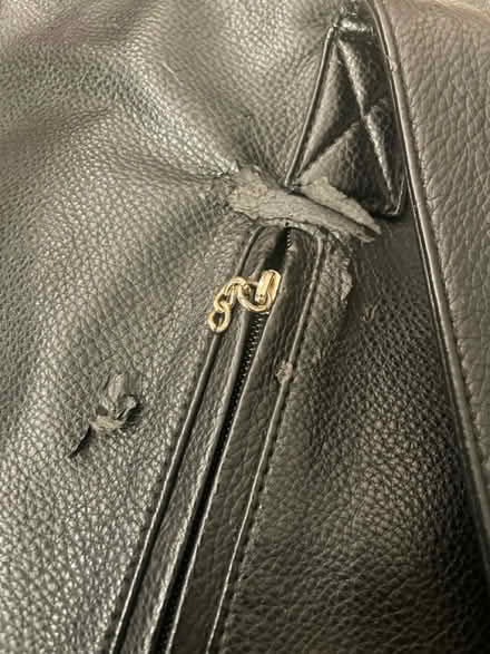 Photo of free Furry/faux leather black purse (Kennedy/16th in Markham) #2