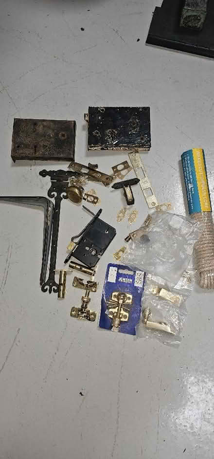 Photo of free Window locks, window draft film, sash cord and sundries. (Malvern Link WR14) #1
