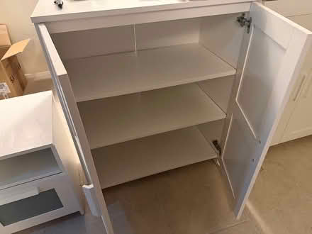 Photo of free White Cupboard Units (GU51) #1