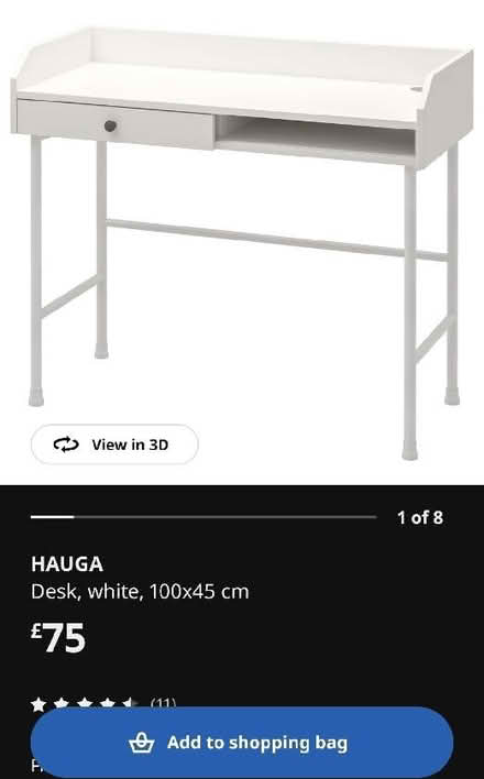 Photo of free IKEA HAUGA desk (Lye Valley OX4) #1