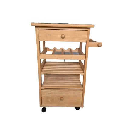 Photo of free Mobile Wooden Storage Rack (BH9, Muscliff, Bournemouth) #1