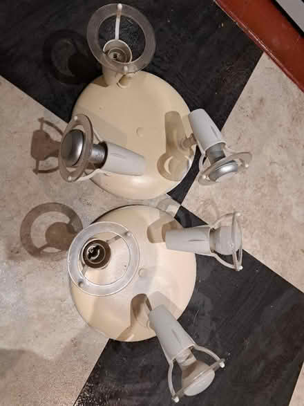 Photo of free 2x 3lamp ceiling spotlights (Heeley Green S14) #1
