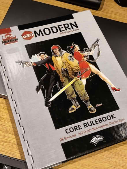 Photo of free D20 Modern rulebook (Steventon OX13) #1