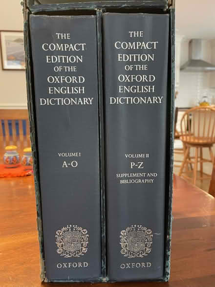 Photo of free Oxford English Dictionary (Watertown, MA) #1