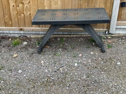 Photo of free Bench. Tiles. Planks of wood (Glen parva LE2) #1