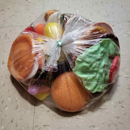 Photo of free Bag of fake plastic food toys (31 Street and 9th Avenue) #3