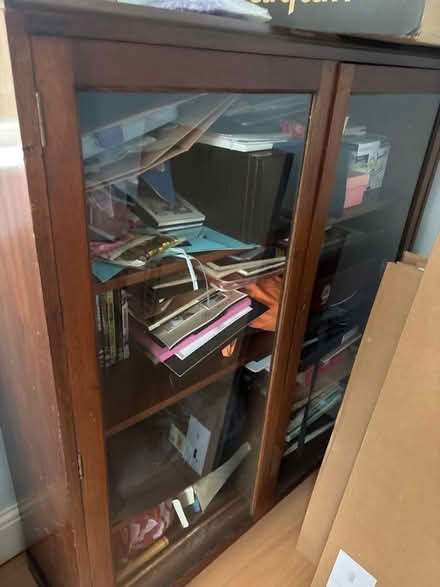 Photo of free 2 flat bookcases (Ball Hill CV2) #2